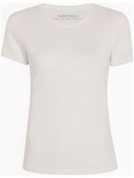 Another Tomorrow t-shirt en coton biologique à col rond - Blanc