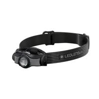 Ledlenser MH3 outdoor hoofdlamp LED, zwart/grijs, 200 lumen, focusseerbaar, verlichtingsbereik 130 m, verlichtingsduur tot 35 uur, metalen clip, incl. batterij, hoofdlamp