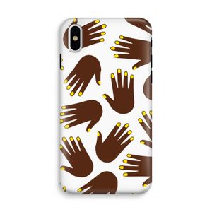 Hands dark: iPhone XS Tough Case