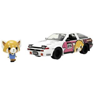 JADA TOYS Aggretsuko 1986 Toyota Trueno AE86 Kant-en-klaar model Personenauto (model)