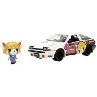 JADA TOYS Aggretsuko 1986 Toyota Trueno AE86 Kant-en-klaar model Personenauto (model) - thumbnail