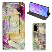 Bookcase Samsung Galaxy S20 Letter Painting