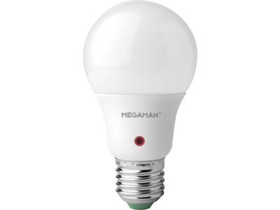 Megaman MM48532 LED-lamp Energielabel G (A - G) E27 Peer 8.8 W = 60 W Warmwit (Ø x l) 60 mm x 117 mm Incl. daglichtsensor 1 stuk(s)