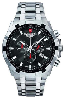 Swiss Alpine Military 7043.9137 heren horloge 46 mm