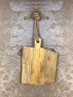 Snijplank - naturel - mangohout - 42 x 29 cm