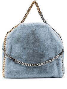 Stella McCartney sac cabas Falabella en fourrure artificielle - Bleu