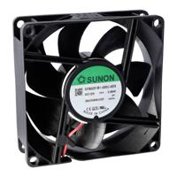 Sunon GF80251B3-000U-AE9 Axiaalventilator 12 V/DC 90.02 m³/h (l x b x h) 25 x 80 x 80 mm - thumbnail