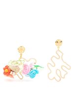 Amir Slama boucles d'oreilles asymétriques à fleurs - thumbnail