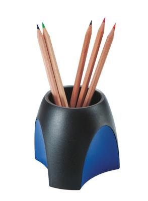 HAN DELTA 1753-34 Pennenkoker Zwart-blauw Aantal vakken: 1