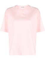 Acne Studios t-shirt à logo imprimé - Rose - thumbnail