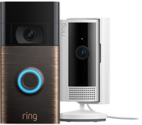 Ring Video Doorbell Gen. 2 Lichtbrons +  Indoor Cam 2nd Gen - thumbnail