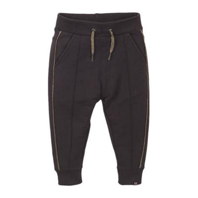 Koko Noko joggingbroek met zijstreep antraciet/goud Koko Noko joggingbroek met zijstreep antraciet/goud