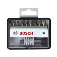 Bosch Accessoires Bitset | Extra Hard S2 | Robustline | 9-delig | 2607002561 - 2607002561