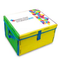 Magna-Tiles - Opbergbox + Speelmat - 16L