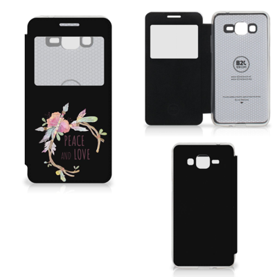 Samsung Galaxy Grand Prime Leuk Hoesje Boho Text Samsung Galaxy Grand Prime Leuk Hoesje Boho Text