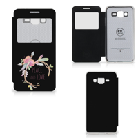 Samsung Galaxy Grand Prime Leuk Hoesje Boho Text