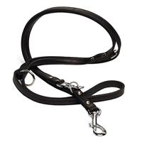 Beeztees Trainingsriem, 200 cm x 12 mm, zwart