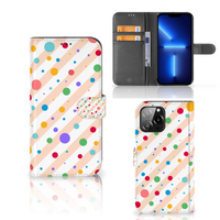 iPhone 13 Pro Max Telefoon Hoesje Dots - thumbnail