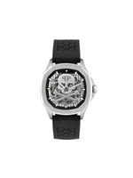 Philipp Plein montre Skeleton $pectre 40 mm - Argent