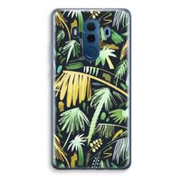 Tropical Palms Dark: Huawei Mate 10 Pro Transparant Hoesje - thumbnail