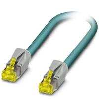 Phoenix Contact 1418866 RJ45 Netwerkkabel, patchkabel S/FTP 1.00 m Groen 1 stuk(s)