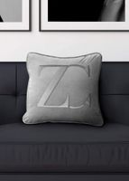 Kussenhoes ZC collection – Velvet & 100% Katoen – Grijs/ Zilver – 50×50