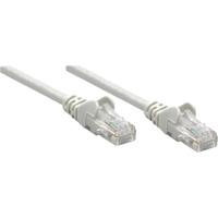 Intellinet 336628 RJ45 Netwerkkabel, patchkabel CAT 5e U/UTP 1.50 m Grijs 1 stuk(s) - thumbnail