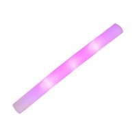 Party lichtstaaf met roze LED licht 48 cm - thumbnail