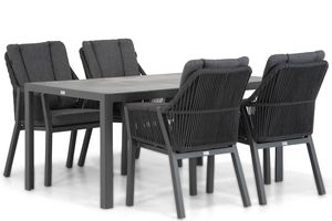 Lifestyle Verona/Varano 160 cm dining tuinset 5-delig