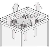 Schroff 22117822 Ventilatorlade 1 stuk(s) - thumbnail