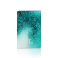 Hoes Lenovo Tab P11 | P11 Plus Painting Blue - thumbnail