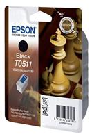 Epson Original SC20/C40(UX/SX)/480/480SXU/580 Black Ink Cart 2Pk SC740/760/860/1160/800/850 kabeladapter/verloopstukje Zwart