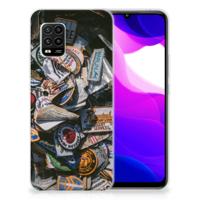 Xiaomi Mi 10 Lite Siliconen Hoesje met foto Badges