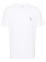 Maison Kitsuné t-shirt en coton à patch Fox - Blanc - thumbnail