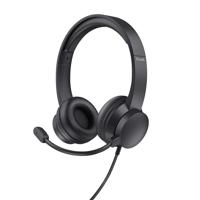 Trust HS-201 Over Ear headset Computer Kabel Stereo Zwart