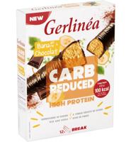 Gerlinéa Gerlinéa Carb Reduced - High Protein Repen Banaan Chocolade (372g)