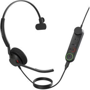 Jabra Engage 50 II Headset Bedraad Hoofdband Kantoor/callcenter USB Type-C Zwart