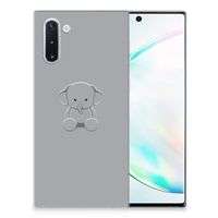 Samsung Galaxy Note 10 Telefoonhoesje met Naam Grijs Baby Olifant