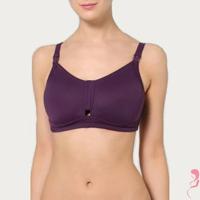 Amoralia Borstvoedingsbh / Positiebh Second Skin Aubergine