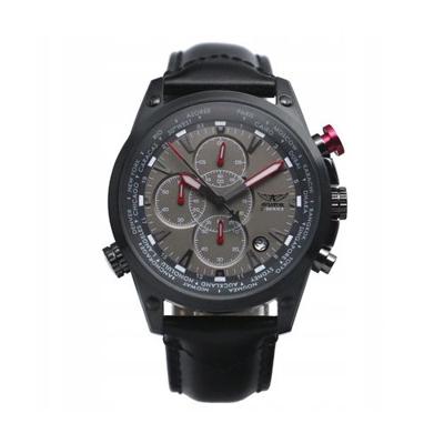 Zwart herenhorloge van Aviator