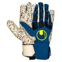 Uhlsport Keepershandschoenen Hyper Act Supergrip+ HN - Blauw/Wit/Fluo Yellow