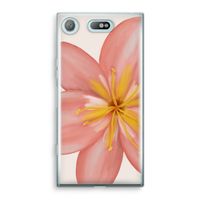 Pink Ellila Flower: Sony Xperia XZ1 Compact Transparant Hoesje