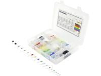 Barthelme LED-assortiment Rood, Blauw, Groen, Geel, Koud-wit, Warm-wit Rond 3 mm, 5 mm 120 mcd, 800 mcd, 2000 mcd, 14000 mcd, 20000 mcd 20 °, 25 °, 30 ° 20 mA,