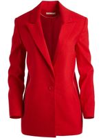 alice + olivia blazer Johanna en lin mélangé - Rouge