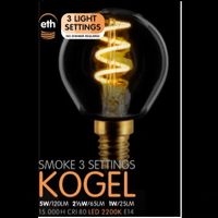 Kogel smoke spiraal 5W scene switch e14