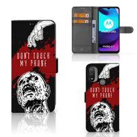 Motorola Moto E20 | E30 | E40 Portemonnee Hoesje Zombie Blood