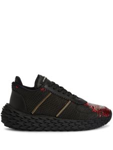 Giuseppe Zanotti baskets Urchin en cuir - Noir