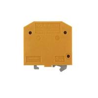 Weidmüller 038026000 AKE 4 aardingsklem, nominale doorsnede 4 mm², flensschroef, directe montage, doos met 100 stuks