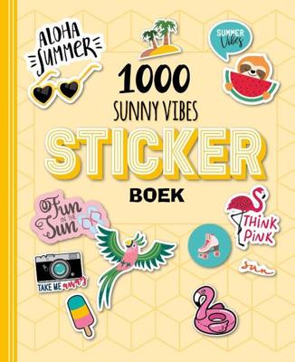 Stickerboek - 1000 Sunny Vibes - Overig (8712048324742)