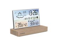 Thomson Wekker weerstation houten basis